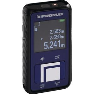 Promat Laser-afstandsmeter | 30 m ± 3 mm | IP 54 - 4000845000 4000845000