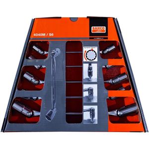 Bahco set kniesleutels 6-delig | 4040M/S6 - 4040M/S6