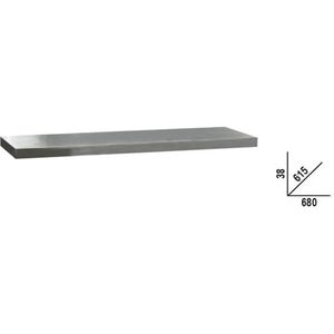 Beta - C45Pro Pxe/1 Werkblad - Inox - 680x615x38 mm