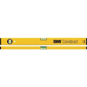 BMI Waterpas | 180 cm | aluminium geel | ± 1mm/m | 1 stuk - 689180Pgelb-CON 689180Pgelb-CON