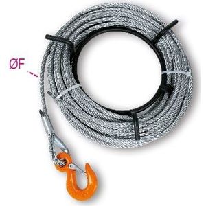 Beta 8148F 0,8X50M Kabel Met Haak - 081480550