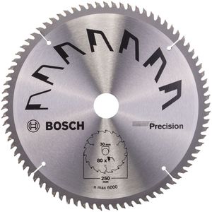 Bosch Accessoires Cirkelzaagblad Precision 250X2X30/-,T80 - 2609256882