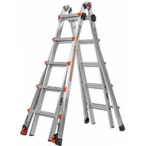 Altrex Velocity | 4x6 Sporten | Aluminium telescopische vouwladder - 503916