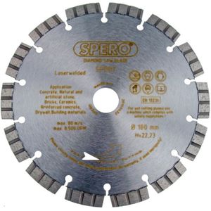 Spero Diamant zaagblad Beton Pro | 180mm - SDB180B