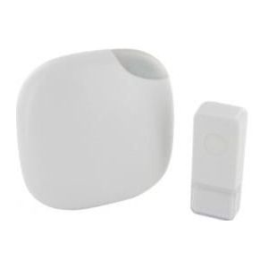 Chacon - Draadloze Deurbel Set - Wit - 100m Zendafstand