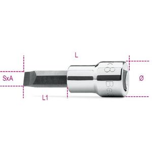 Beta Schroevendraaierdoppen voor sleufschroeven 910LP 1X5,5 - 009100452