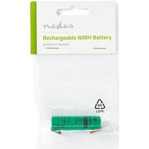 Nedis Oplaadbare NiMH-Batterij | 1.2 V | 1100 mAh | 1 stuks - BANM1155110SC BANM1155110SC