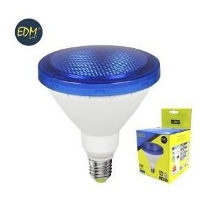 Enzo EDM LED lamp EDM PAR38 E27 15W blauw - LED8080