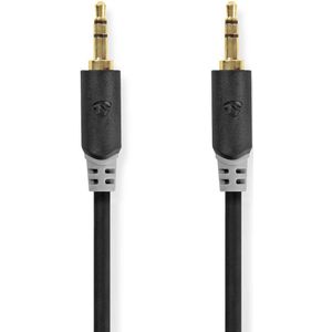 Nedis Stereo-Audiokabel | 3,5 mm Male naar 3,5 mm Male | 2 m | 1 stuks - CABW22000AT20 CABW22000AT20