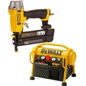 DeWalt DPSB2IN1SET - DPSB2IN1-XJ Combinatie Minibrads & nieten tacker 15-40mm + DPC6MRC Compressor - DPSB2IN1SET