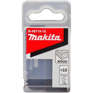 Makita Accessoires Zaagblad hout | 53x18x0,55mm | 10 stuks - B-49719-10 B-49719-10