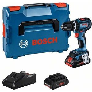 Bosch Blauw GSB 18V-90 C Accuklopboormachine | 2 x 4,0 ProCORE 18V accu + Snellader | In L-Boxx - 06019K6104