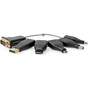 Nedis HDMI-Adapter | HDMI Female | Zwart | 6 Stuks | 1 stuks - CCGB34999BK CCGB34999BK