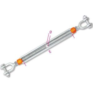 Beta 8109-K 3/8X6-Spanschroeven Met 2 Gaffels - 081099010