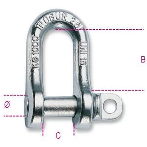 Beta 8026A-K 18-D-Sluitingen, Type A, Gesmeed - 080269018