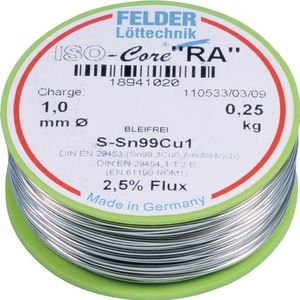 Felder - Soldeerdraad - 1,5 mm - 250 g - Loodvrij