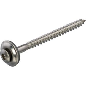 Afdichtschroef RVS A2 - 4,5 x 60 mm - 12 stuks