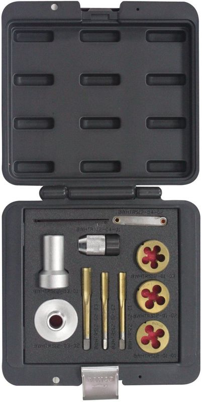 Bahco Set Voor Tappen Van Schroefdraden - HSS - Titanium Coating - Kunststof Koffer