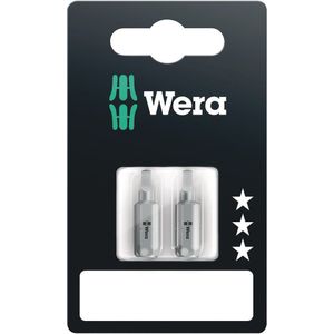 Wera 868/1 Z SB Binnenvierkant Bits, # 1 x 25 mm, 2-delig - 05073074001