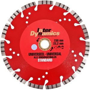 Inter Dynamics Diamantzaag Universeel Standard+ 125x22,2mm - 404125