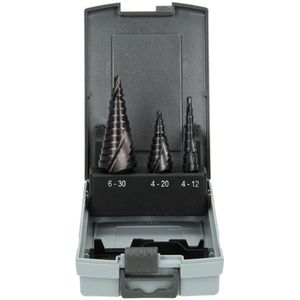 Hikoki Accessoires Trapboor Set HSS Tialn 3-Stuks D.4-12 / 4-20 / 6-30Mm 780104