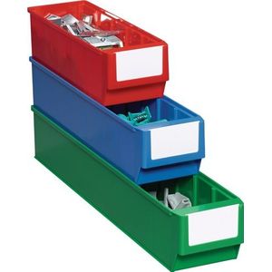 Promat - Stellingbak - Transparant - SAN - 400x235x145mm - 1 stuks