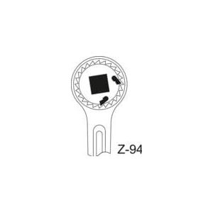 Gedore Doorsteek-Ratel | 1/4" | Zonder Aandrijfvierkant - 6170670