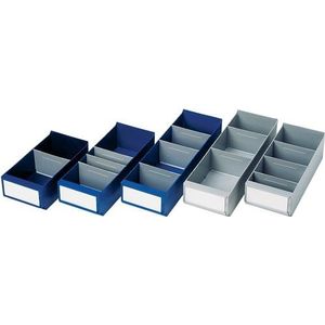 LA-KA-PE Stellingbak - Grijs - PS - 15 Stuks