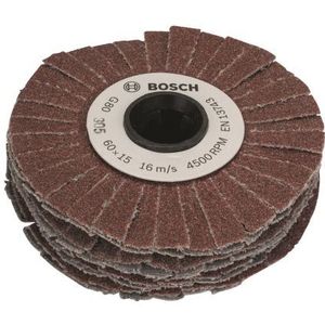 Bosch Groen PRR 250 ES Slijpwals (flexibel) - 15 x K80 - 1600A00154