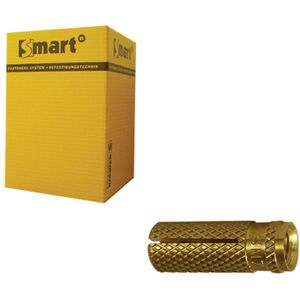 pgb-Europe SMART | Messing plug SMART M12x39 | 100 st SM0MSPMS01200403
