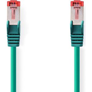 Nedis CAT6-kabel | RJ45 Male naar RJ45 Male | S/FTP | 3 m | Groen | 1 stuks - CCGP85221GN30 CCGP85221GN30