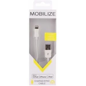Enzo Mobilize Apple lightning USB laadkabel 1,0 meter wit - 9540010