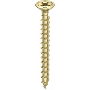 Heco Topix-plus 4,0 x 50 vk pozi vd geelverz; 500 stuks - HC60524