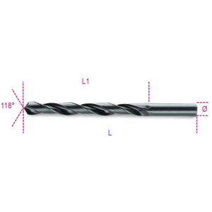 Beta Spiraalboren, korte uitvoering HSS gewalst 410 16,00 - 004100258