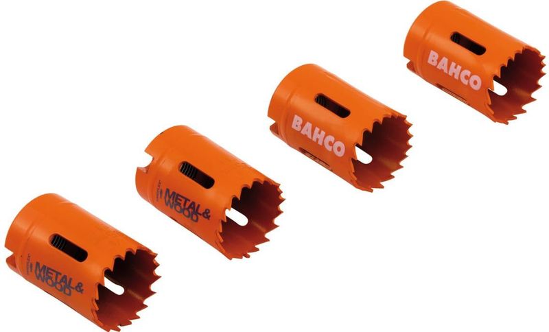 Bahco - Set Van 4 Sandflex - Bi-metalen Gatenzagen - 32 mm - Professioneel Gebruik