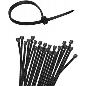 Orno - Kabelbundelband - Zwart - 7,5x500mm - Zak met 100 stuks