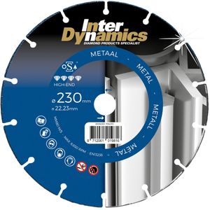Inter Dynamics Slijpschijf | Metaal - High-End | 230 x 22,23mm - 394230