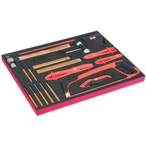 Bahco Foaminlay Fit&Go 3/3 met slag- en snijgereedschap en slangklemtangen - met lasermarkering - 26-delig - FF1A224LM
