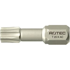 Rotec PRO Insertbit T 15 L=25mm C 6,3 Torsion Konisch BASIC - 10 stuks - 8070015