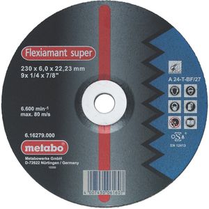 Metabo Accessoires Afbraamschijf Ø 180x6,0x22,2 staal Flexiamant - 10 stuks - 616277000