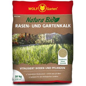 Wolf Garten Natura Bio Gazon-/tuinkalk 10KG RG-K 200 - 3836555