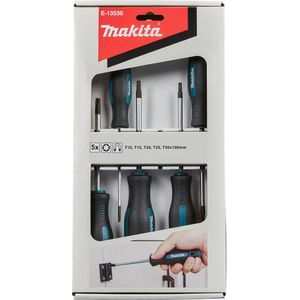 Makita Accessoires Schroevendraaierset 5-delig torx - E-13530 - E-13530