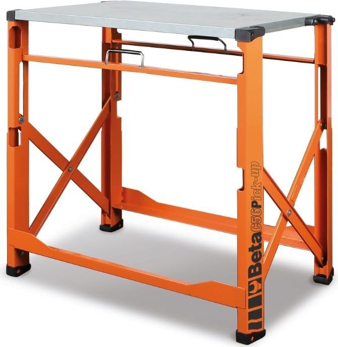 Beta - C56P - Inklapbare Werkbank - Kunststof en Verzinkt Plaatstaal - 50 x 80 x 86 cm