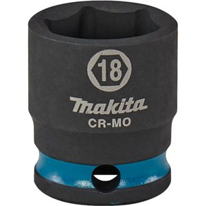 Makita - Krachtdop Impact Black - 3/8 VK Aansluiting - Chroom-Molybdeen