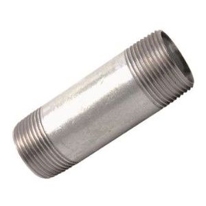 Kirchhoff Smeedijzeren pijpnippel, verzinkt, 3/8" x 80 mm, (23) - 989819255