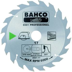 Bahco cirkelzaagblad hardmetalen tanden | 8501-4