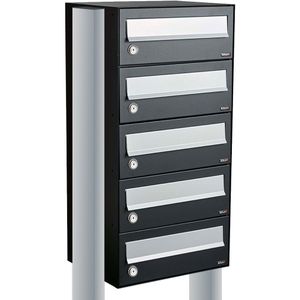 Allux Hive Set 1-Breed, 5-Hoog Op Statief Zwart - 40030070_1x5s
