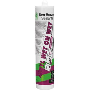 Den Braven Zwaluw Acryl Wet On Wet 310Ml Wit - 12003764 - 12003764