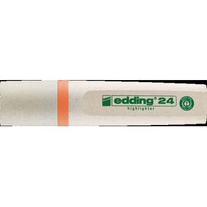 Edding Textmarker | oranje | streepbreedte 2-5 mm spitse punt | 10 stuks - 4-24006 4-24006