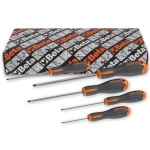 Beta - 1204E/S5 - 5-delig Set Schroevendraaiers - Voor Verzonken Schroeven